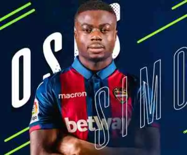 Super Eagles Star, Moses, Unveiled In Spain After Signing For Levante (Photos)